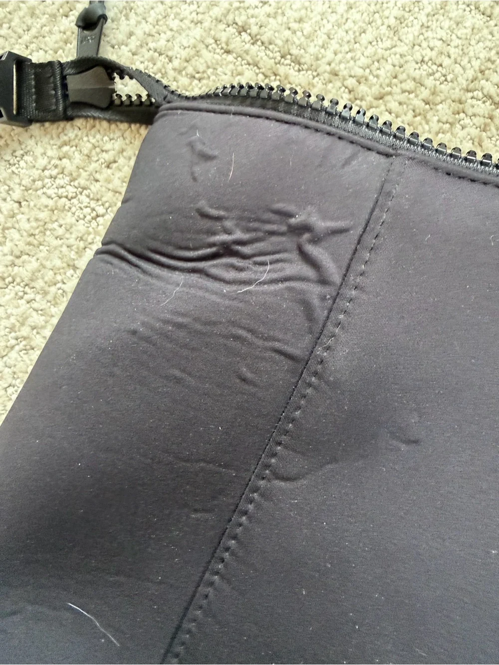 Dagne Dover Black Indi Neoprene Diaper Backpack